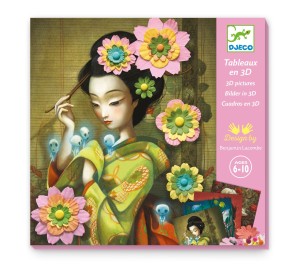 QUADRETTI DA DECORARE - ROCK'N'ROSE BENJAMIN LACOMBE