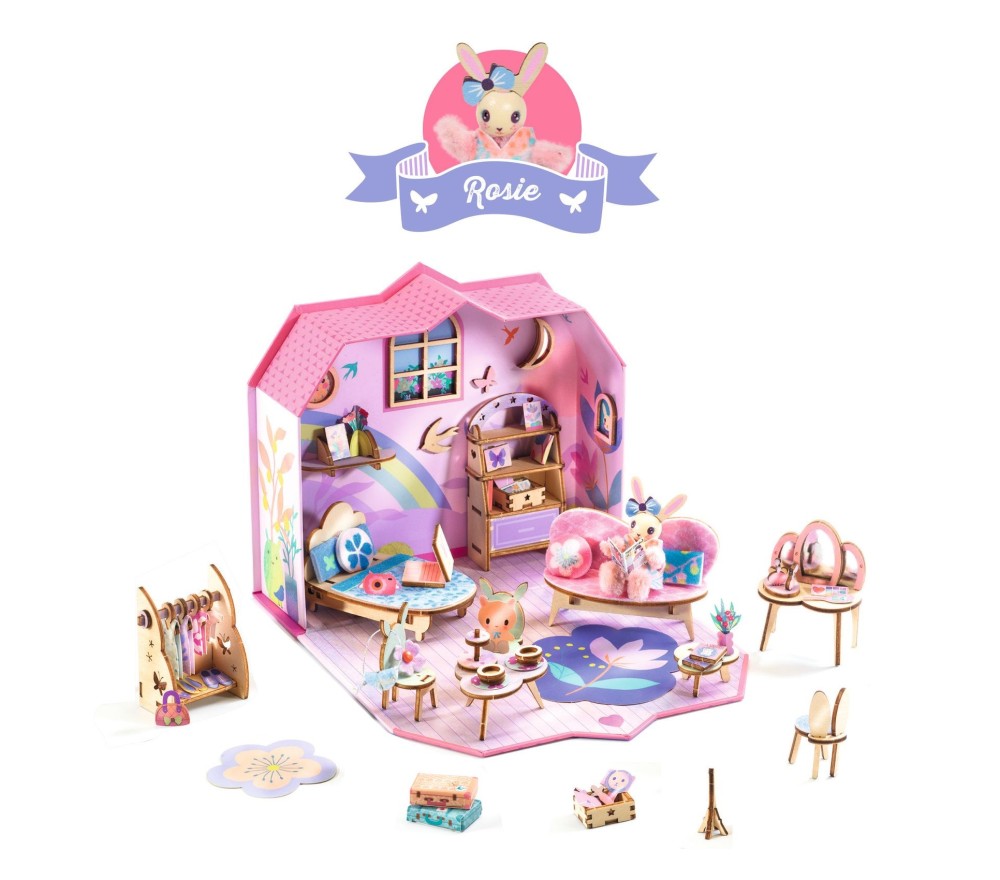 MI HOUSE - CASA IN MINIATURA DA COSTRUIRE - ROSIE
