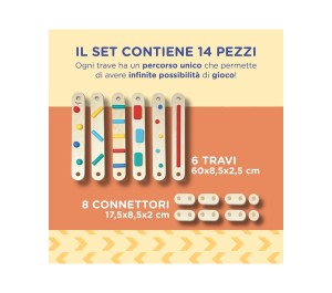 PERCORSO SENSORIALE DI EQUILIBRIO MONTESSORI