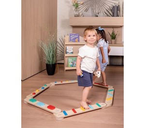 PERCORSO SENSORIALE DI EQUILIBRIO MONTESSORI