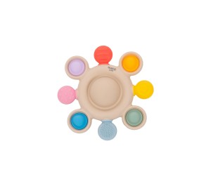 SONAGLINO SENSORIALE ARCOBALENO IN SILICONE - TICKIT