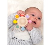 SONAGLINO SENSORIALE ARCOBALENO IN SILICONE - TICKIT