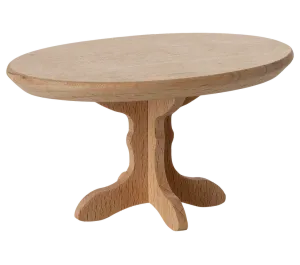 MICRO - TAVOLINO DA CAFFE' OVALE IN LEGNO