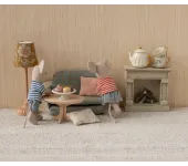 MICRO - TAVOLINO DA CAFFE' OVALE IN LEGNO