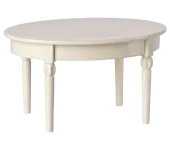 MICRO - TAVOLO DA PRANZO IN METALLO BIANCO
