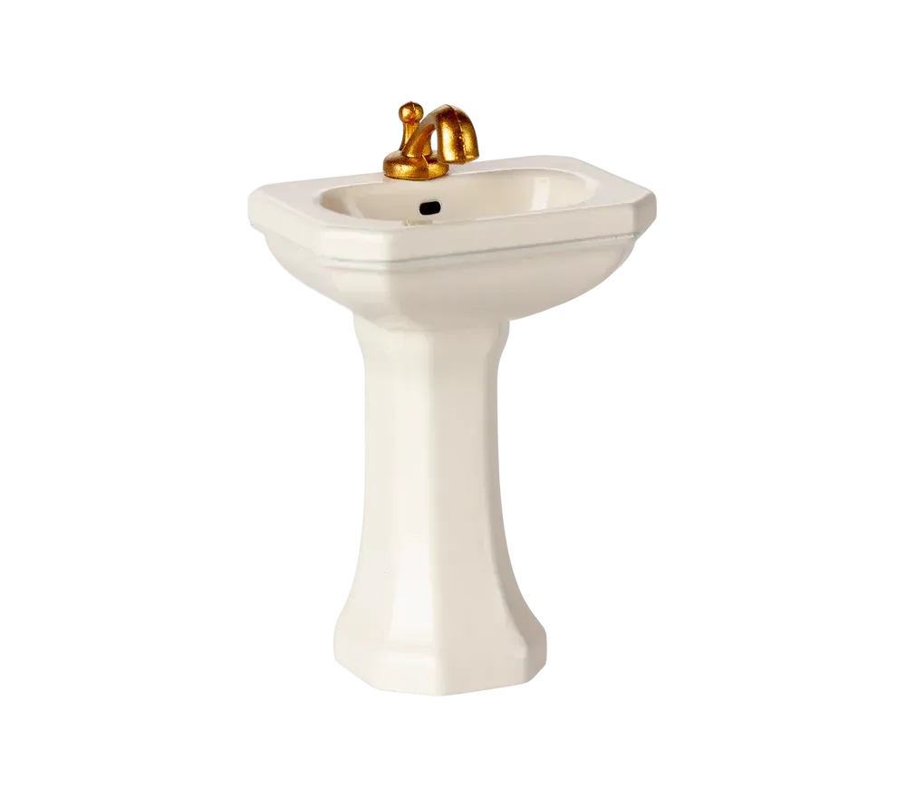 MICRO - LAVABO IN METALLO BIANCO