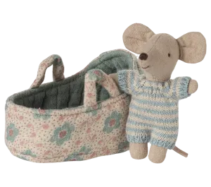 MICRO - TOPOLINO BABY CON CULLA PORTATILE - BLU