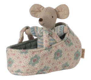 MICRO - TOPOLINO BABY CON CULLA PORTATILE - BLU