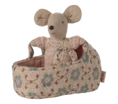 MICRO - TOPOLINO BABY CON CULLA PORTATILE - ROSA