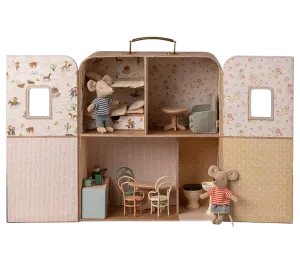 MICRO - SUITCASA - CASA IN VALIGIA CON LETTINI E CASSETTO