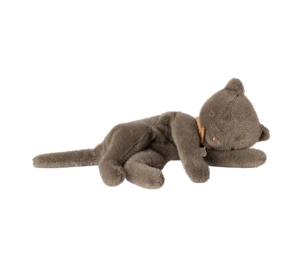 PELUCHE GATTO CHE DORME - GRIGIO PELUCHE GATTO CHE DORME - GRIGIO