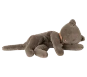 PELUCHE GATTO CHE DORME - GRIGIO