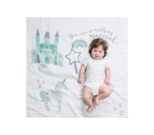 LULUJO - KIT PRIMO ANNO - COPERTINA MUSSOLA DI COTONE E ACCESSORI FOTO - SOMETHING MAGICAL