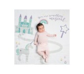 LULUJO - KIT PRIMO ANNO - COPERTINA MUSSOLA DI COTONE E ACCESSORI FOTO - SOMETHING MAGICAL