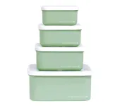 SET 4 SCATOLE PORTAPRANZO E PORTAMERENDA - AMICI DELLA FORESTA