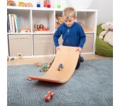 TAVOLA DI EQUILIBRIO MONTESSORI IN LEGNO CON FONDO IN FELTRO