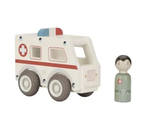 AMBULANZA IN LEGNO