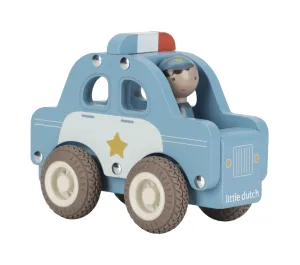 AUTO DELLA POLIZIA IN LEGNO