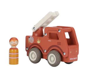 CAMION DEI POMPIERI IN LEGNO