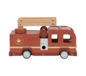 GRANDE CAMION DEI POMPIERI IN LEGNO