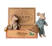 MICRO - TOPINI - MAMMA & PAPA' IN CIGAR BOX