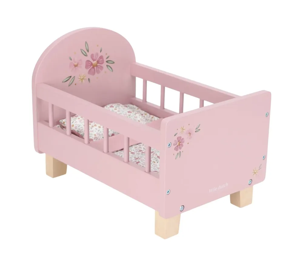 LETTO IN LEGNO FSC PER BAMBOLE LETTO IN LEGNO FSC PER BAMBOLE