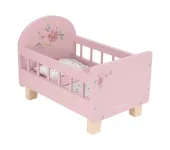 LETTO IN LEGNO FSC PER BAMBOLE