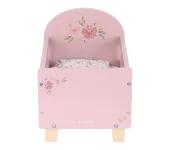 LETTO IN LEGNO FSC PER BAMBOLE