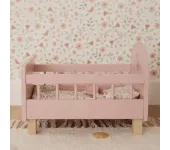 LETTO IN LEGNO FSC PER BAMBOLE