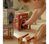 BLOCCHI CON AUTO IN LEGNO