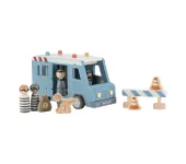 FURGONE DELLA POLIZIA IN LEGNO