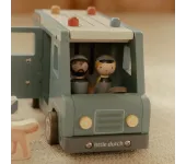 FURGONE DELLA POLIZIA IN LEGNO