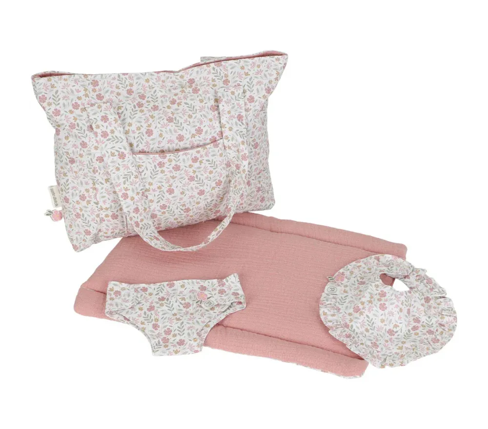 BORSA CAMBIO NURSERY BAG FLOWERS BORSA CAMBIO NURSERY BAG FLOWERS