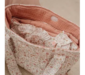 BORSA CAMBIO NURSERY BAG FLOWERS