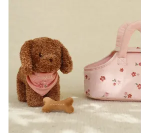 PELUCHE CANE JACKIE CON TRASPORTINO