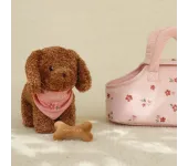 PELUCHE CANE JACKIE CON TRASPORTINO