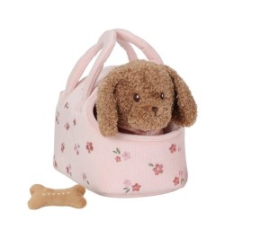 PELUCHE CANE JACKIE CON TRASPORTINO