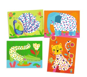 QUADRETTI DA COLORARE - PICCOLI PUNTINI