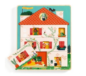 PUZZLE 3 STRATI IN LEGNO CHEZ LEO