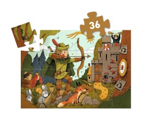 PUZZLE SILHOUETTE - ROBIN HOOD
