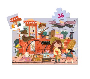 PUZZLE SILHOUETTE - IL VIAGGIO DI MIA