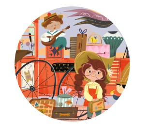 PUZZLE SILHOUETTE - IL VIAGGIO DI MIA