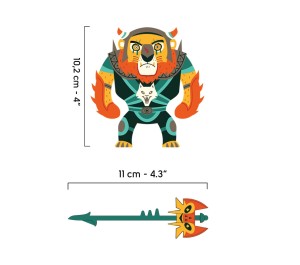 ARTY TOYS DJECO - CAVALIERI - ZE FURIOUS