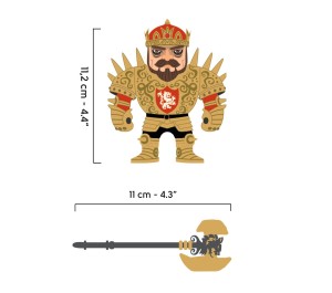 ARTY TOYS DJECO - CAVALIERI - ZE GLORIOUS
