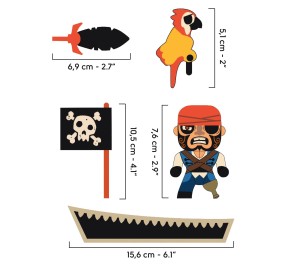 ARTY TOYS DJECO - PIRATI - BILLY CANNOT