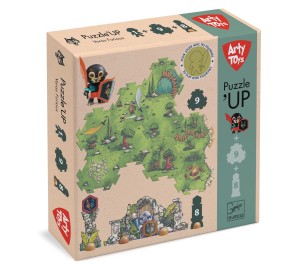 ARTY TOYS DJECO - CAVALIERI - PUZZLE CON PERSONAGGIO VORAS FURIOUS