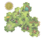 ARTY TOYS DJECO - CAVALIERI - PUZZLE CON PERSONAGGIO VORAS FURIOUS
