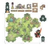 ARTY TOYS DJECO - CAVALIERI - PUZZLE CON PERSONAGGIO VORAS FURIOUS