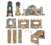 ARTY TOYS DJECO - CAVALIERI - PUZZLE CON PERSONAGGIO VORAS FURIOUS