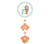TINYLY - PUZZLE CON PERSONAGGIO LILY